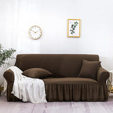 Micro Mesh Turkish Style Sofa Covers – Chocolate